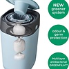 Tommee Tippee Environmentally Friendly Twist & Click Nappy Bin - with 1 Refill Cassette - Blue