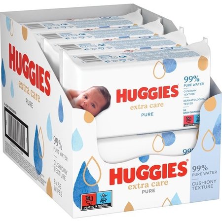 Lingettes pour bébé Pure 56 pcs. - Onlinevoordeelshop