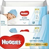 Lingettes Huggies - Pure Extra Care - 56 x 8 pièces - (448 lingettes)