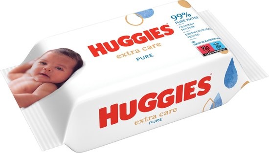 Huggies Tücher - Pure Extra Care - 56 x 8 Stück - (448 Tücher)