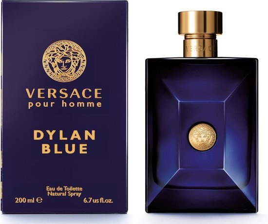 Versace Dylan Blue 200 ml - Eau de Toilette - Parfum Homme