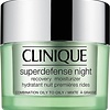 Clinique Superdefense Night Recovery Feuchtigkeitscreme Nachtcreme - 50 ml - Fettige Haut