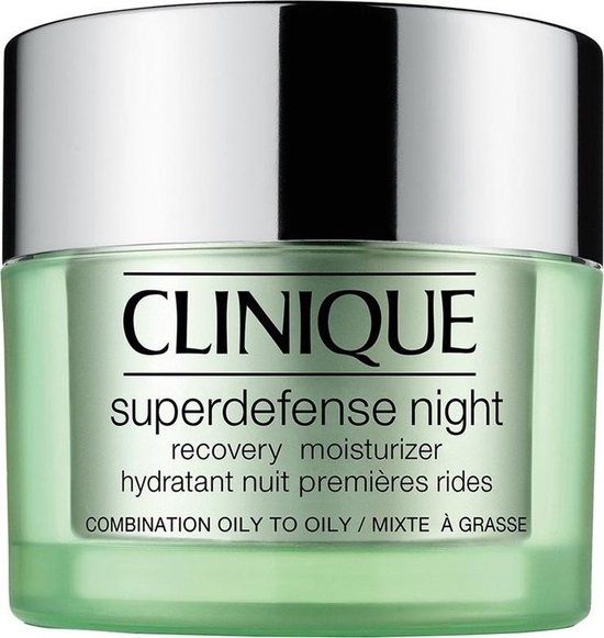 Clinique Superdefense Night Recovery Moisturizer Night Cream - 50 ml - Oily Skin