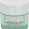 Clinique Superdefense Night Recovery Crème de nuit hydratante - 50 ml - Peau grasse