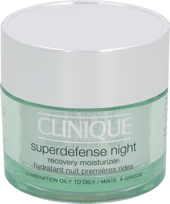 Clinique Superdefense Night Recovery Moisturizer Night Cream - 50 ml - Oily Skin