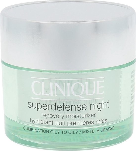 Clinique Superdefense Night Recovery Moisturizer Night Cream - 50 ml - Oily Skin