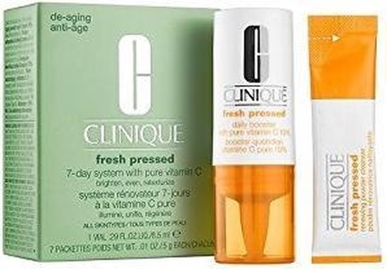 Clinique Fresh Pressed 7-Day System mit reinem Vitamin C - Packung mit 8