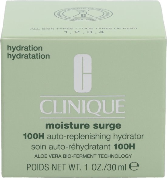 Clinique Moisture Surge 100H Auto-Replenishing Hydrator Feuchtigkeitsgel-Creme – 30 ml