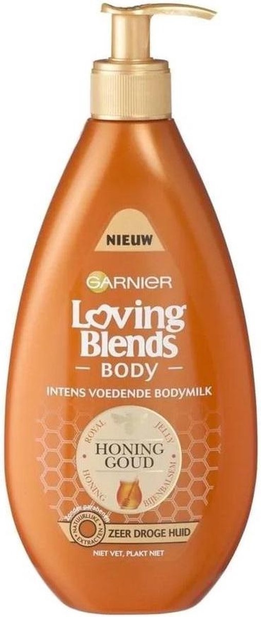 chef weten Vertellen Garnier Loving Blends Honey Gold Body Milk 400 ml - Onlinevoordeelshop