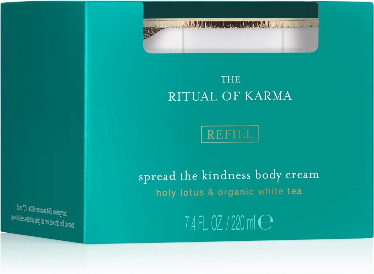 The Ritual of Karma Nachfüll-Körpercreme – 220 ml – Verpackung