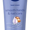 NIVEA Smooth Hands & Nail Care crème pour les mains 100 ml Unisexe