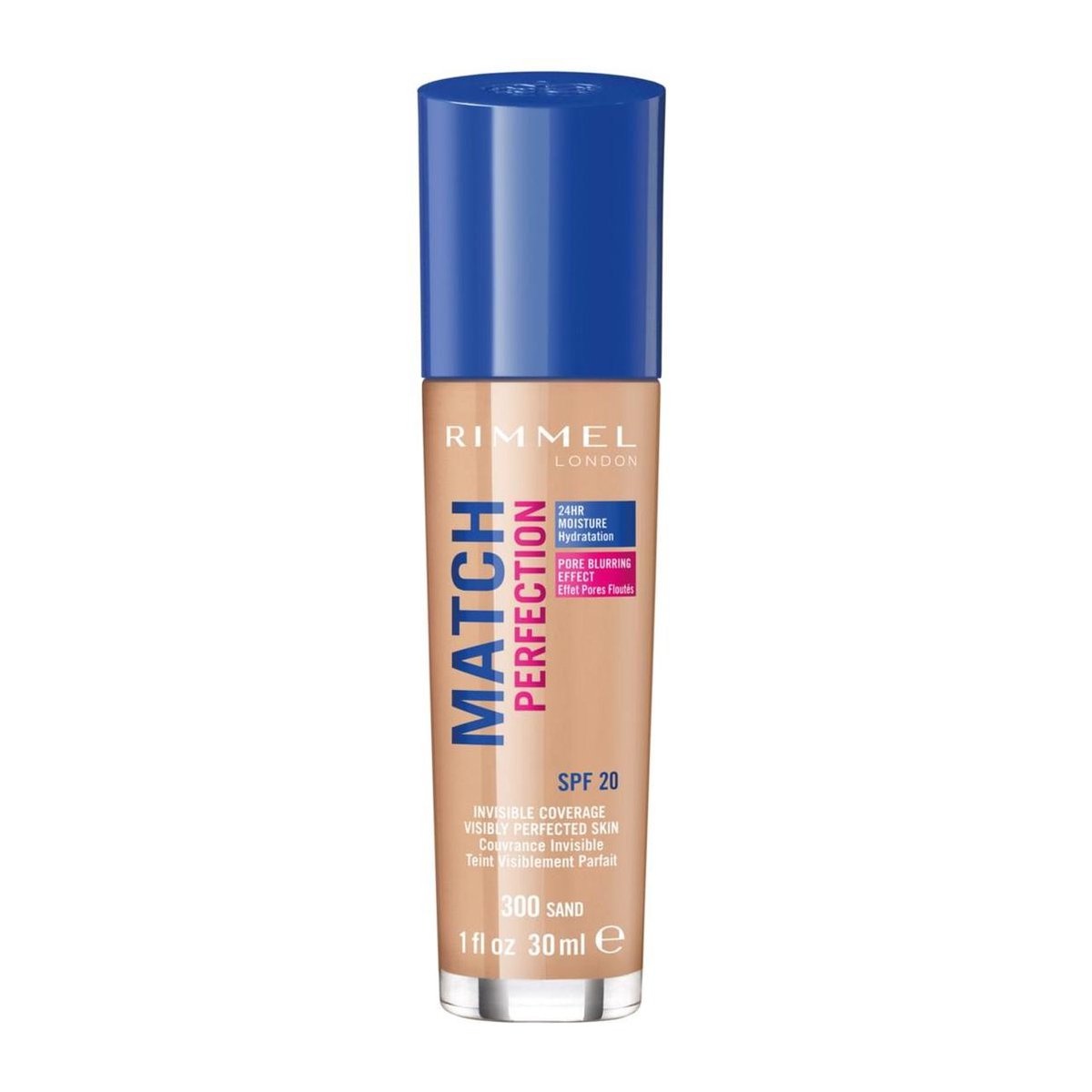 Fond de teint Rimmel London Match Perfection SPF20 - 300 Sable