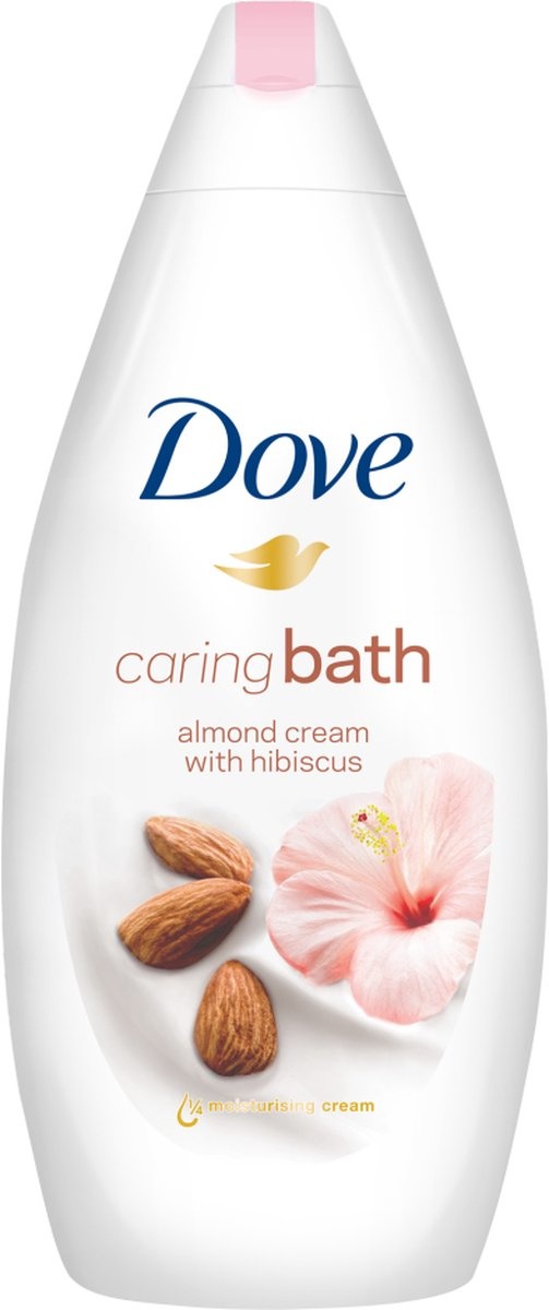 Dove Almond Cream Verzorgende Badcrème - 750 ml