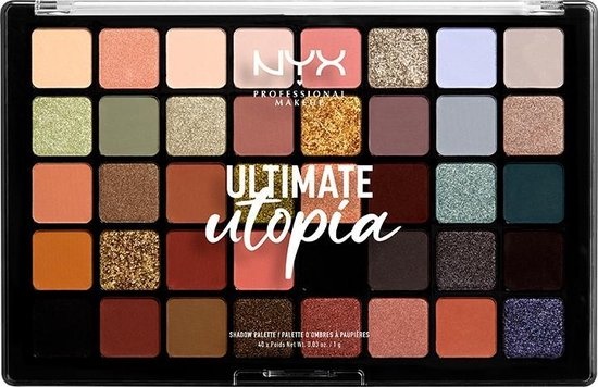 NYX Professional Makeup Ultimate Utopia Shadow Palette Ulti - UUSP Utopia - Lidschatten - 40 x 7 gr