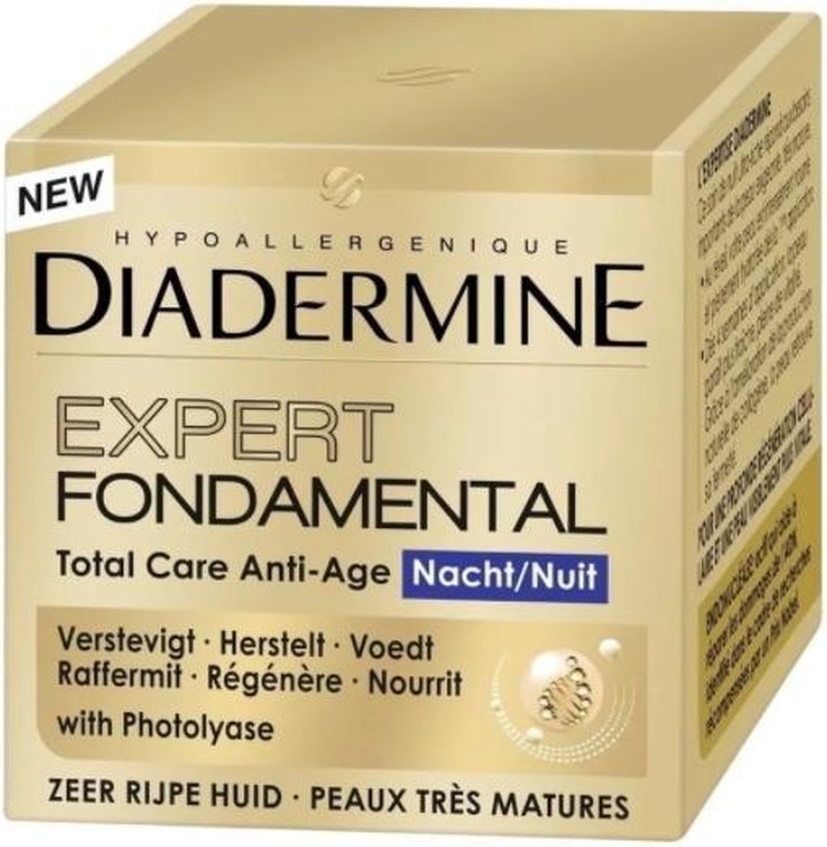 Diadermine Expert Crème de Nuit Fondamentale - 50ml
