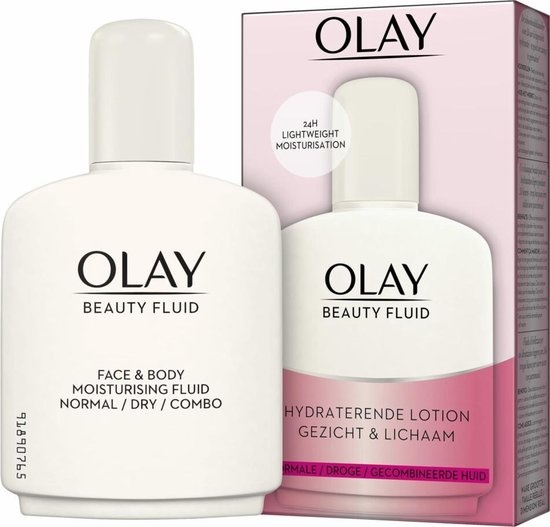 Olay Beauty Fluid Feuchtigkeitslotion für Gesicht und Körper - 100 ml