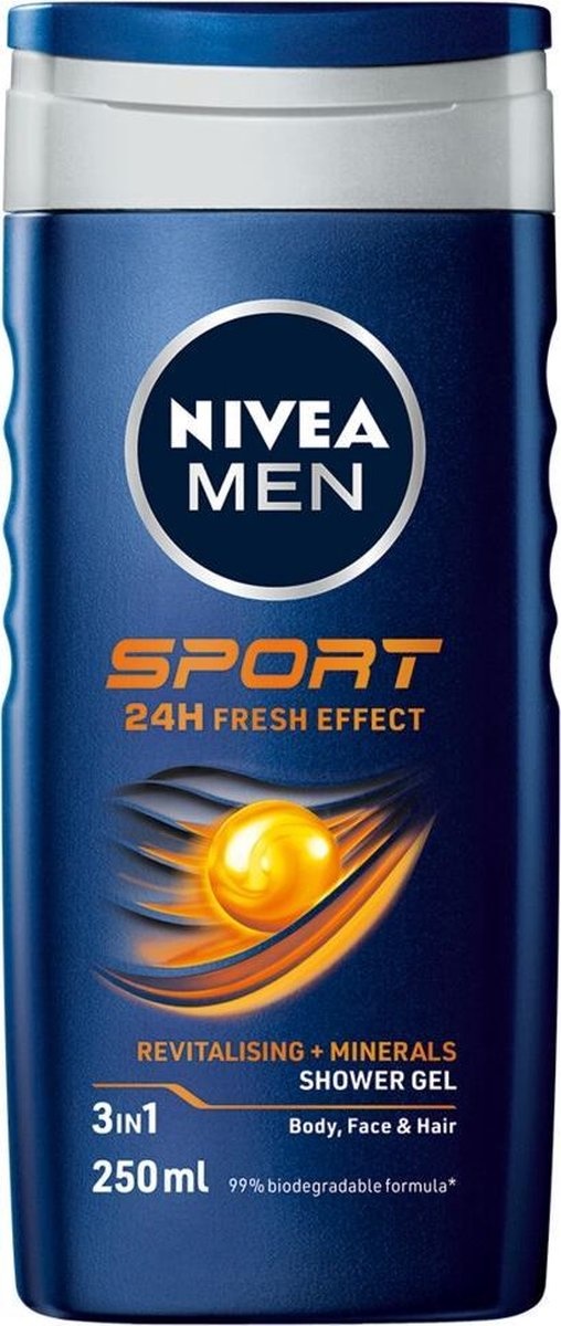 Nivea Men Sport Gel douche 3 en 1 - 250 ml