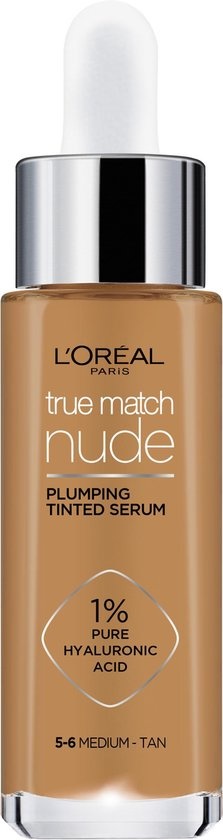 L'Oréal Paris True Match Tinted Serum Foundation - 5-6 Mittlere Bräune - 30 ml