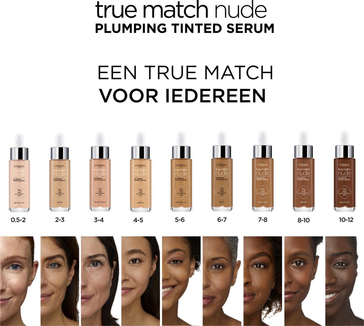 L'Oréal Paris True Match Tinted Serum Foundation - 6-7 Bräune - 30 ml