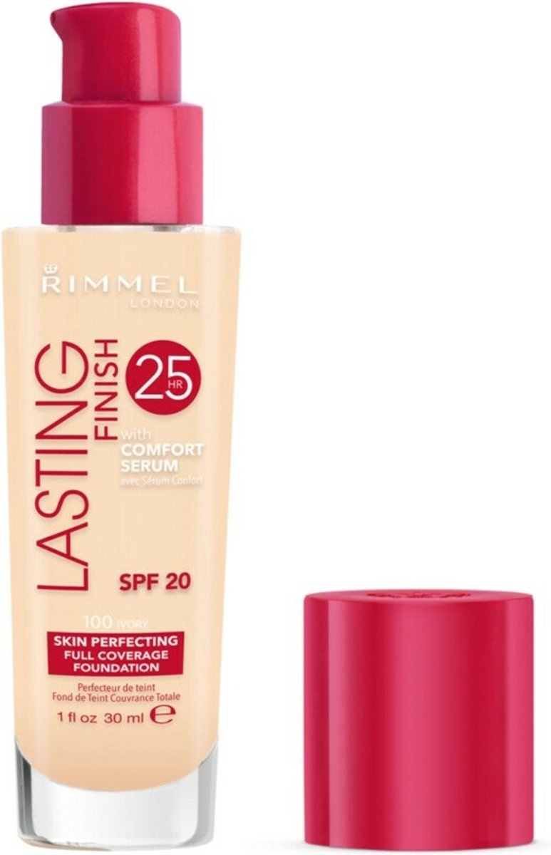 Fond de teint Rimmel London Lasting Finish - 100 Ivoire