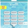Lames de rasoir Gillette Venus Smooth pour femme - 12 recharges de lames - Emballage endommagé
