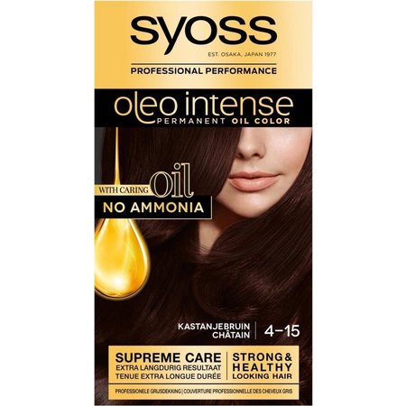 2 X Schwarzkopf Oleo Intense Permanent Colour 1-10 Intense Black for sale  online