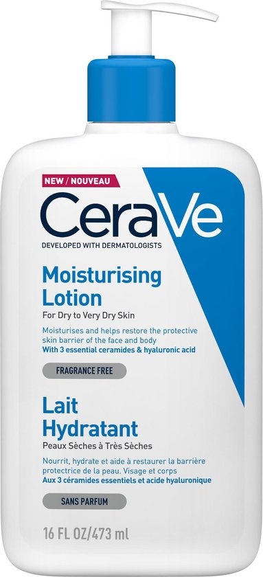 CeraVe - Moisturizing Lotion - voor droge tot zeer droge huid - 473ml