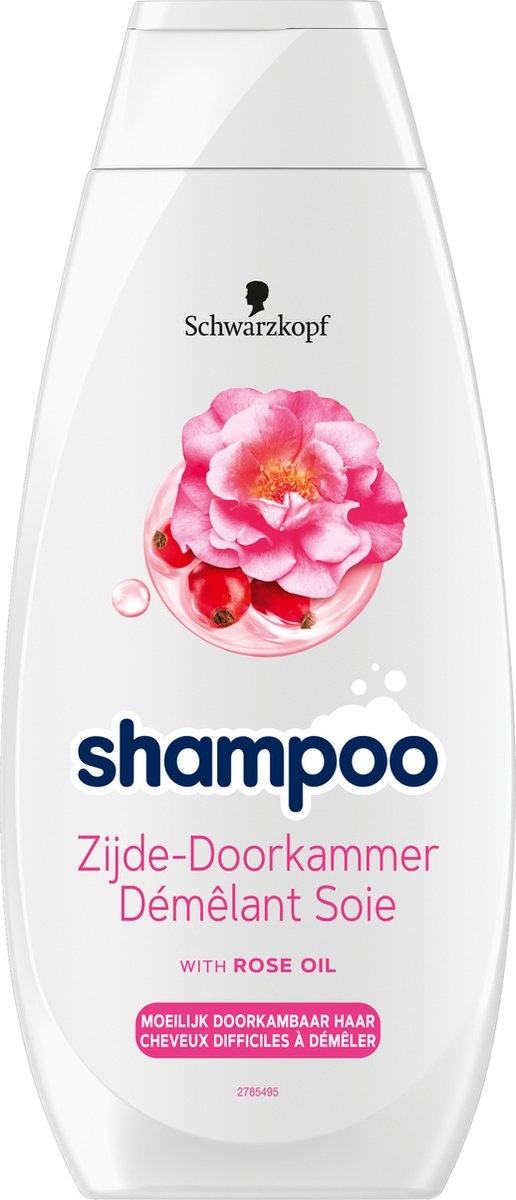 Schwarzkopf Shampoo Silk Door Comb - 400ml
