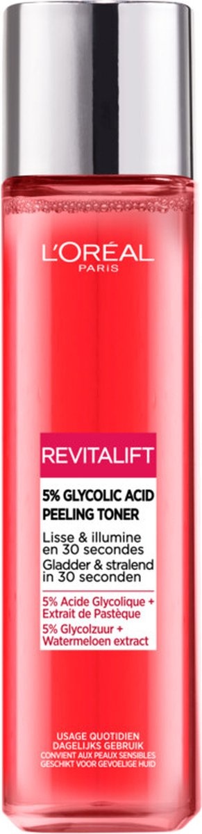 L'Oréal Paris Revitalift Peeling-Toner mit 5 % Glykolsäure - 180 ml