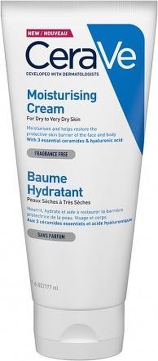 CeraVe - Moisturizing Cream - for dry to very dry skin - 177ml