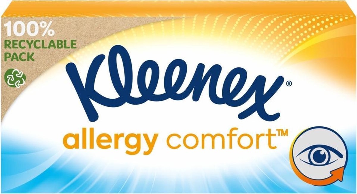 Kleenex Taschentücher Vorteilsbox Allergy Comfort - 56 Stück