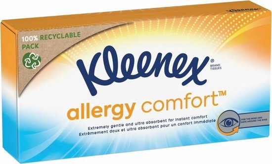 Kleenex Mouchoirs Value Box Allergy Comfort - 56 pièces