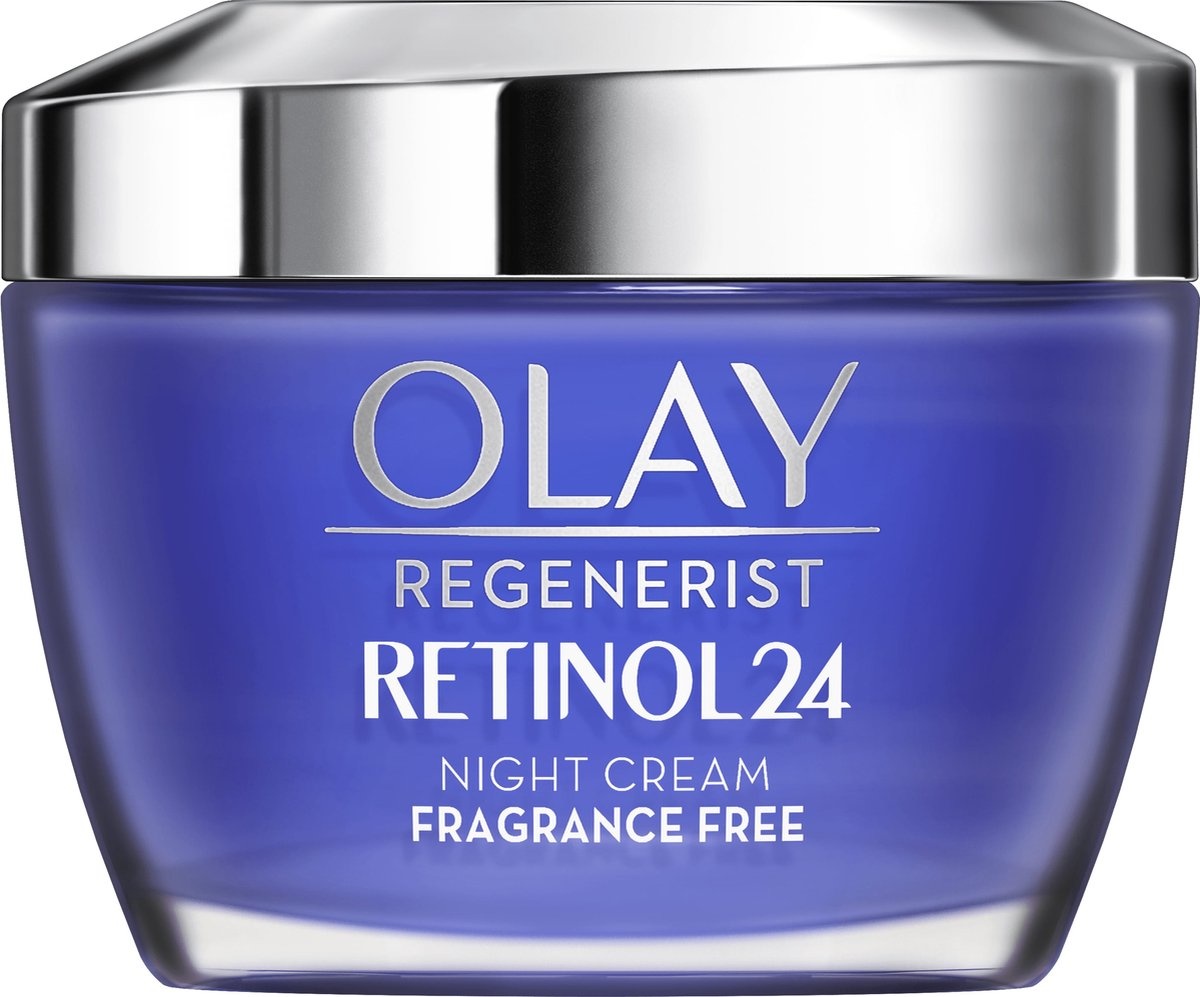 Olay Retinol24 - Nachtcreme - Mit Retinol und Vitamin B3 - 50 ml - Verpackung beschädigt