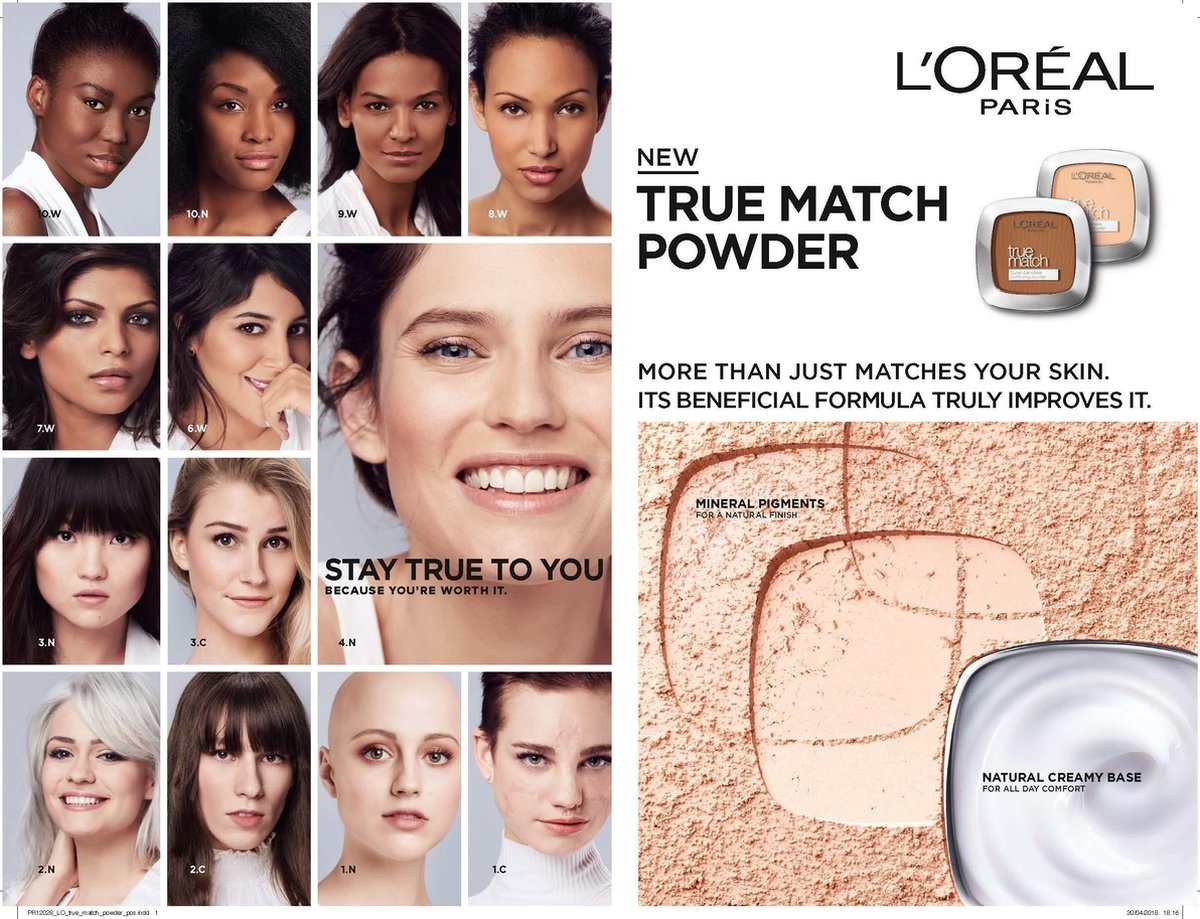 L'Oréal Paris Make-Up Designer Accord Parfait - 4N Beige - Gesichtspuder