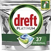 Vaatwasmiddel - Dreft Platinum All In One Vaatwascapsules Regular 37 stuks