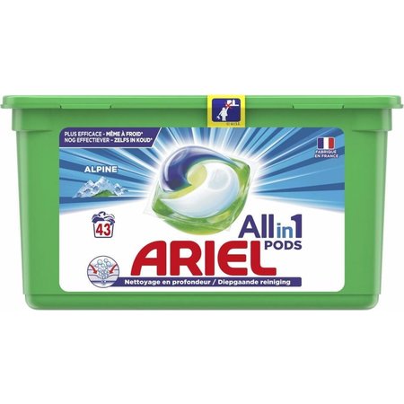 Ariel - Détergent liquide - Alpine - 4,95 L (90 lavages)