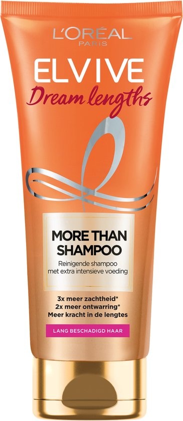 L'Oréal Paris Elvive More Than Shampoo Dream Lengths - für langes Haar - 200 ml