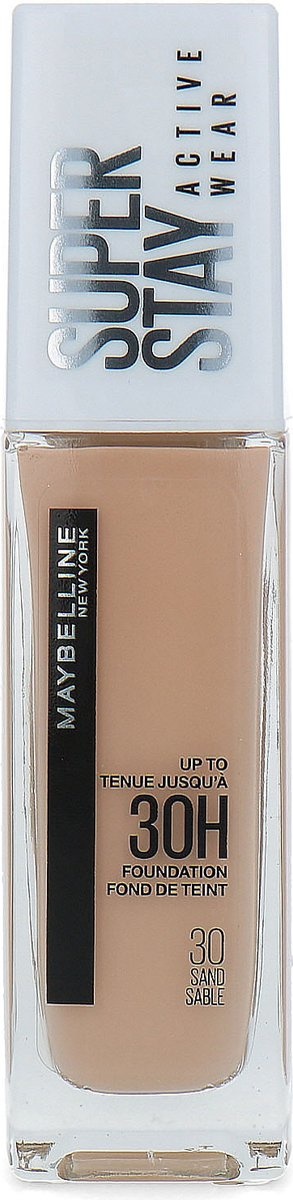 Maybelline SuperStay Active Wear 30H Foundation - 30 Sand -  Onlinevoordeelshop