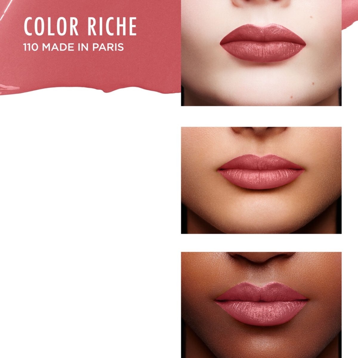 L'Oréal Color Riche Satin Lipstick - 110 Made In Paris