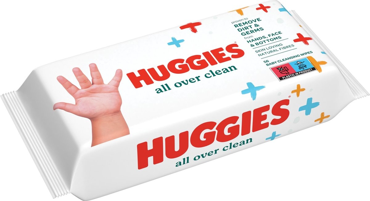 Nettoyant pour museau Huggies - Tout propre - 56pcs.