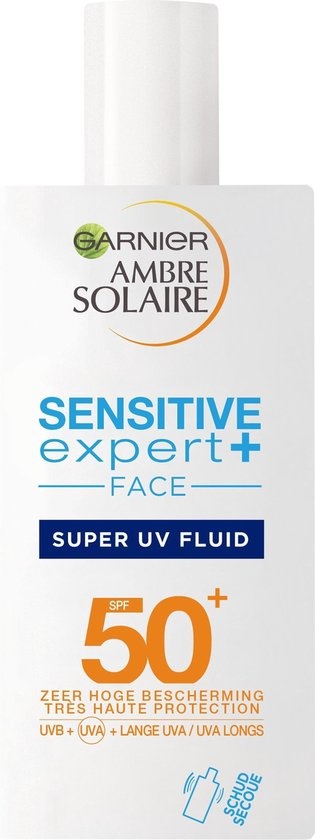 Garnier Ambre Solaire Sensitive Expert+ - SPF 50+ - 40 ml - Emballage endommagé