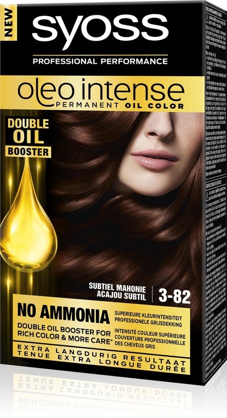 Color Oleo Intense 3-82 Subtle Mahogany - Hair dye - Packaging damaged