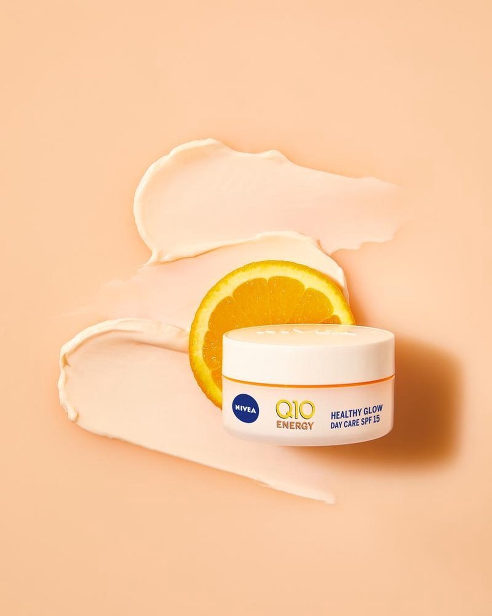 NIVEA Q10plusC Crème de Jour Anti-Rides + Énergie - SPF 15 - 50ml