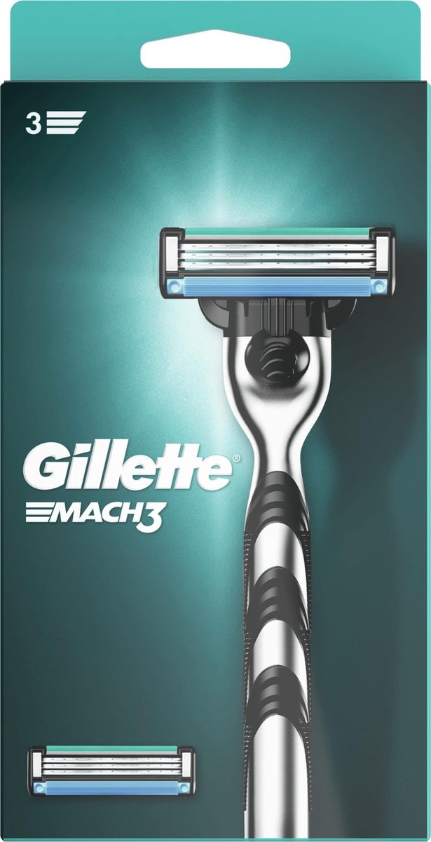Gillette Mach3 - Scheersysteem Voor Mannen - Inclusief 1 Scheermesje