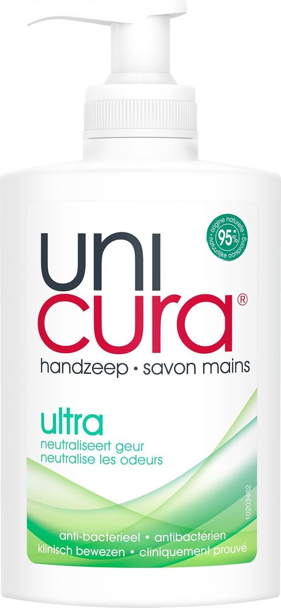 Savon liquide pour les mains Unicura Ultra antibactérien - 250 ml