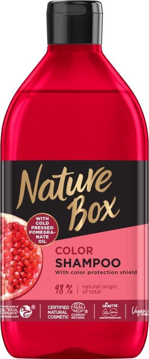 Nature Box - Color Shampoo Pomegranate - 385ml