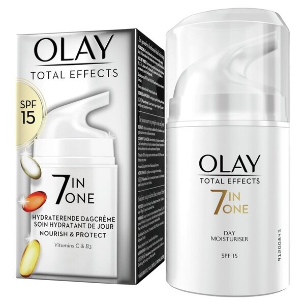 Olay Total Effects 7in1 SPF15 hydraterende dagcreme - Verpakking beschadigd
