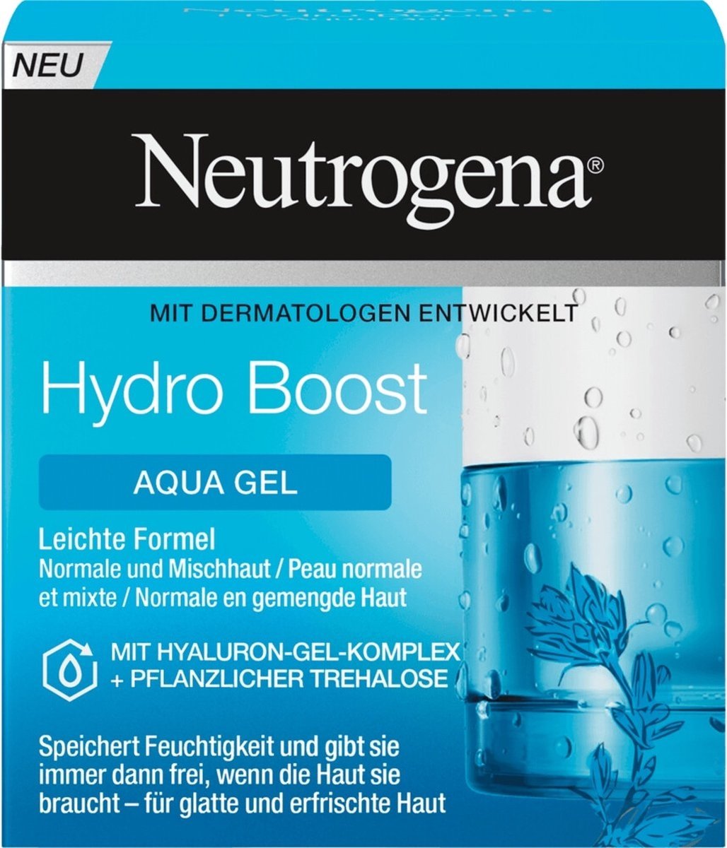 Neutrogena Hydro Boost Aqua Gel Normal & Combination Skin 50ml - Package Damaged