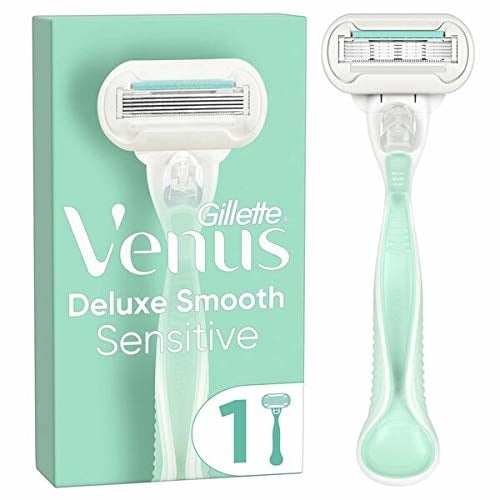 Gillette Venus Deluxe Smooth Sensitive Razor For Women - Razor - Packaging damaged