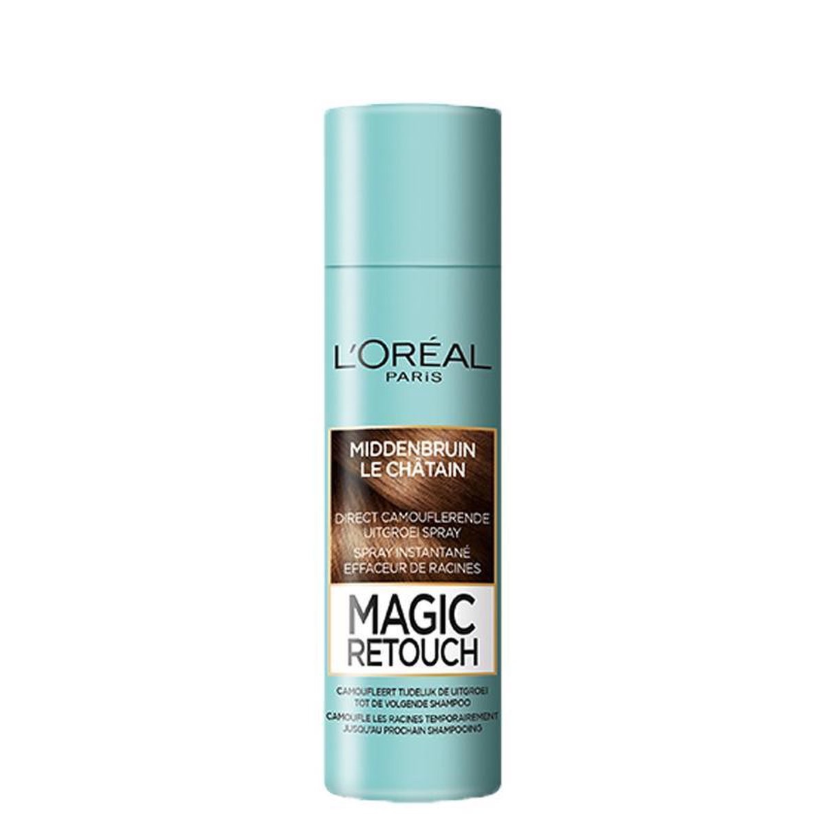 L'Oréal Paris Magic Retouch – Outgrowth Camouflage Spray, 150 ml Vorteilspackung – 3 Mittelbraun